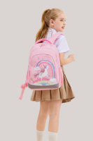 Sacs d'école enfants filles sacs licorne sac à dos sacs tissu recyclé cravate teinture sacs à dos pour enfants nouveau produit 2024