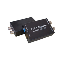 Tarjeta de Captura de Video 4 en 1 AHD-USB, Entrada AHD TVI CVI CVBS a Salida USB para Computadora, Tarjeta de Captura de Video para Juegos OBS, Cámara CCTV