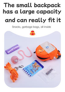 Tas pinggang kantong anjing kustom dengan Logo untuk berjalan anjing kantong pinggang tas Poop pembawa hewan peliharaan - Product Image 5