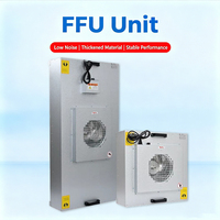 Unidad de Filtro de Ventilador Industrial de Alta Densidad Estándar FS 209E con Eficiencia H14 de 1000m³/h para Quirófanos de Hospitales