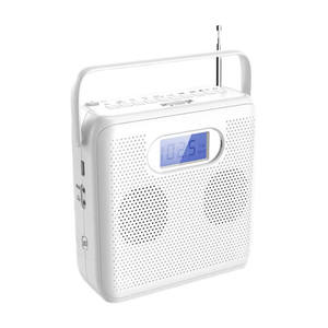 Reproductor de CD Portátil con Bluetooth, Radio FM, Reproductor de MP3 USB, Entrada AUX, Convertidor de CD a USB, Altavoz Estéreo, para el Hogar, Aire Libre y Estudio - Product Image 1