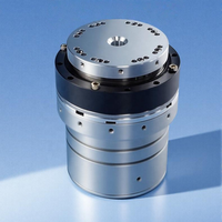 Módulo de articulación robótica servocontrolada de circuito cerrado HJM-D80, 48V 180W 4000RPM 100Nm con codificador de 15 bits, reductor armónico y eje hueco