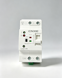 CNXE 4P ATS 双电源单相自动转换开关 80A 230V DIN 导轨安装式 手动/自动 适用于太阳能并网系统 - Product Image 3