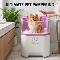 Dpbathe Spa à l'ozone pour chiens, design en acrylique transparent pour l'observation des traitements