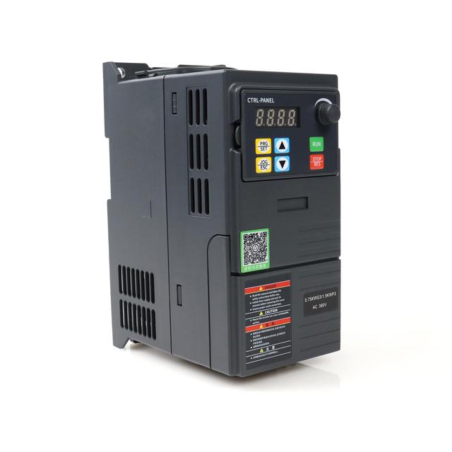 220V 380V Variable Frequency Drive Motor Speed Control Inverter 0.4KW/1.5KW/2.2KW/3.7KW/5.5KW 1Phase 3 Phase Output