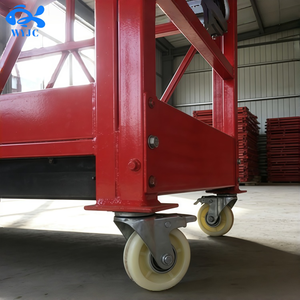 Andamio Eléctrico de Aleación de Aluminio para Pintura de Fachadas y Trabajos en Altura con Barandilla y Plataforma Antideslizante Ancha - Product Image 4