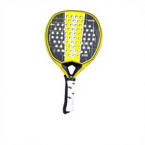 Raqueta de Pádel de Fibra de Carbono y Grafito 18K con Diamantes, Logotipo Personalizado, Raqueta Profesional de Tenis de Playa para Entrenamiento y Competición - Product Image 1