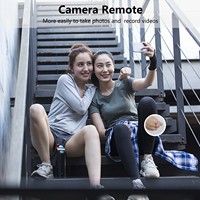Bague Connectée Télécommande Bluetooth TikTok, Tourne-Page pour Application Kindle, Contrôle Caméra et Enregistrement Vidéo, Compatible iPhone iPad Android