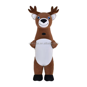 Efun 2M 2.6m, ซานตาคลอสตุ๊กตาหิมะกวางเรนเดียร์กวางเอลก์กวางมูสเครื่องแต่งกายตัวละครสัตว์การ์ตูนสำหรับผู้ใหญ่ - Product Image 5