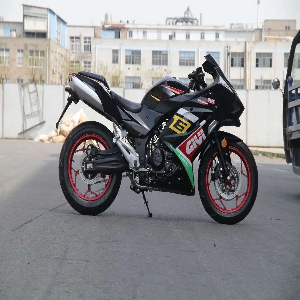 Vente en gros Moto à essence de course de haute qualité pour adulte Moto de sport 150cc/250cc/400CC