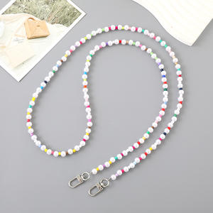 Adolescentes Mignon Coeur Étoile Ours Papillon <span class=keywords><strong>Arc</strong></span> Fleur Perlé Téléphone Sangle Titulaire Longes Long Sac À Bandoulière Chaîne Cadeaux - Product Image 6