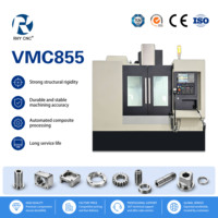 Centre d'usinage vertical 3/4/5 axes VMC855 / Fraiseuse CNC avec commande SYNTEC, haute rigidité, haute précision, broche BT40