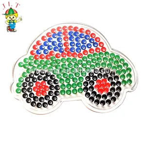 Cina giocattoli innovativi per bambini alla moda Pegboard educational diy puzzle beads model toy
