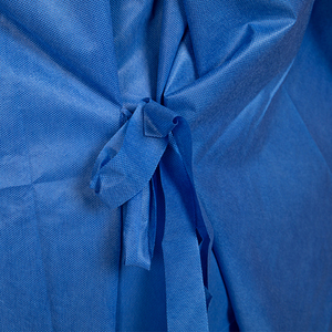 Batas Quirúrgicas Desechables de Color Azul Oscuro, No Estériles, Ortopédicas, de Tela No Tejida SMS, para Quirófano - Product Image 4