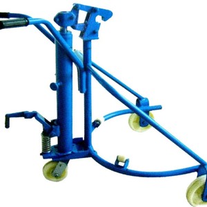 Elevador de bidones de 200L, elevador manual hidráulico de plástico con marco reforzado para uso en fábricas y almacenes. - Product Image 5