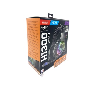 Scatola di Lusso Pieghevole per Cuffie con Marchio Personalizzato, in Cartone Ondulato Riciclabile Opaco, Rivestimento UV, Goffrata, per Regali al Consumatore - Product Image 2