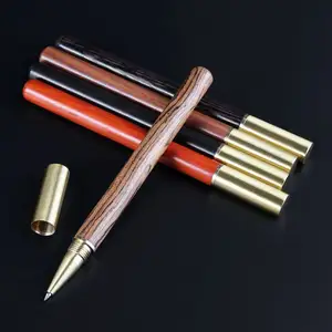 Caneta de bambu eco friendly personalizada, caneta esferográfica de madeira, 2023