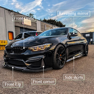 Diffuseur arrière en fibre de carbone véritable pour M4 F82 - Product Image 2