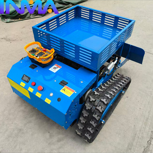 เครื่องตัดหญ้าแบบรีโมทคอนโทรล 2 in 1 พร้อมที่ไถหิมะและชั้นวางขนาดใหญ่ สำหรับทุกสภาพพื้นผิว รองรับ OEM IN-HL550mm IN - Product Image 3