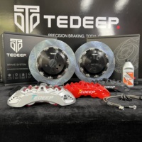 Kit de freinage avant de course à 6 pistons TEDEEP, étrier de frein et disque de frein, kit de freinage de grande performance pour BMW F21 F30 340i E60 M5 Honda Audi Q50 S3 S5 8L