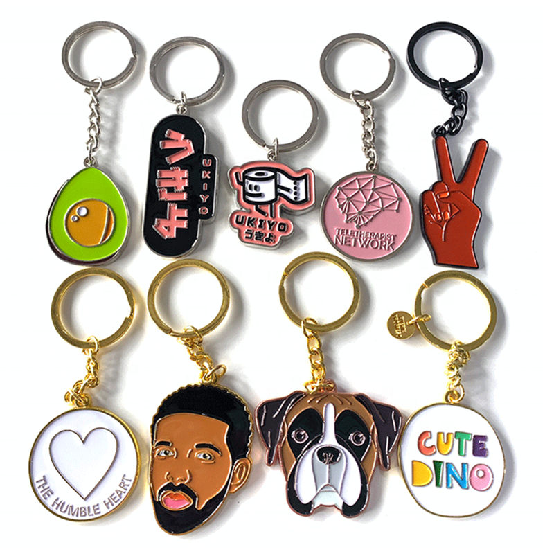 porte-clés de dessins animés