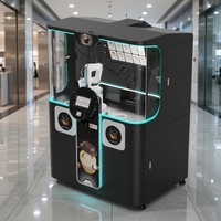 Distributeur automatique de café, SDK, gestion basée sur le cloud, nettoyage automatique, impression personnalisée, graphiques personnalisés, écran tactile, carte de crédit, pièces de monnaie