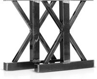 Pieds de table et de chaise de style moderne en métal décoratif pour café, idéaux pour skateboards