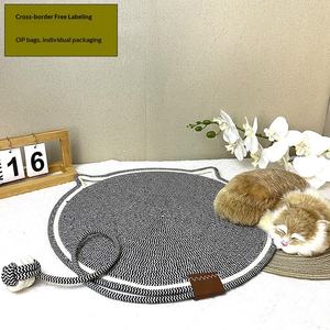 Grenzüberschreitendes Katzenkratz- und Schlafkissen aus Baumwollseil, kratzfest, verschleißfest, waschbar, Haustiernest - Product Image 2