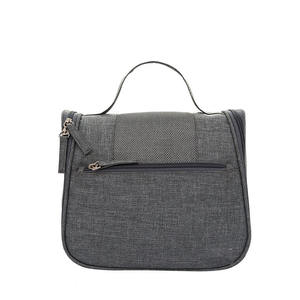 Bolsa de Aseo de Color Sólido, Bolsa de Almacenamiento de Cosméticos Portátil, Bolsa de Viaje, Logotipo Personalizado - Product Image 5