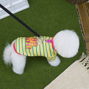 A righe <span class=keywords><strong>Beat</strong></span> vestiti per animali domestici per cani gatti autunno inverno giacca calda in pile vestito per cuccioli felpa felpa con cappuccio per cani vestiti carini per cani - Product Image 4