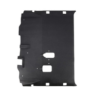 Tapis de sol EZGO RXV chariot de golf tapis de sol en caoutchouc noir remplacement OEM 601118 tapis de revêtement de sol à couverture complète