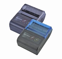 Imprimante portable mini 2 pouces, imprimante de reçus mobile Bluetooth, petite imprimante de reçus portable de poche