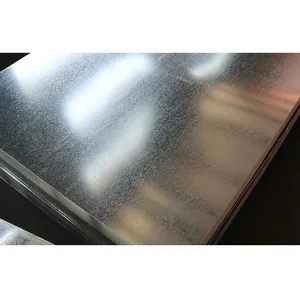 Plaque de tôle d'acier galvanisée à chaud 2mm DX51D DX53D plaque d'acier galvanisée pour tôle de toiture