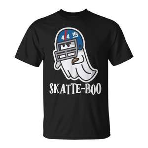 Camiseta Skatte-Boo Ghost, Ropa para Fanáticos del Fútbol Americano Skattebo - Product Image 1