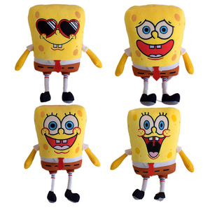 Allogogo Unisex spongebobbs giocattolo animale imbottito PP cotone cuscino letto e regalo di compleanno per le ragazze 1 pz