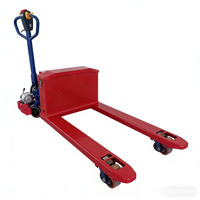 Chariot élévateur semi-électrique manuel en acier au manganèse, capacité 2000 kg, 1200 W, 48 V 60 A, garantie 1 an
