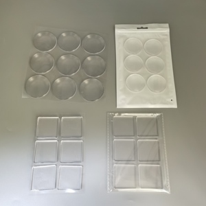 Protection Murale Ronde en Caoutchouc Transparent pour Poignée de Porte – Amortisseur <span class=keywords><strong>Silencieux</strong></span> et Protecteur de Mur le Plus Robuste - Product Image 5