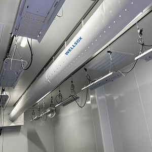 Système de distribution d'air en tissu lavable, conduits en tissu HVAC, conducteurs et diffuseurs d'air, fibres synthétiques - Product Image 4