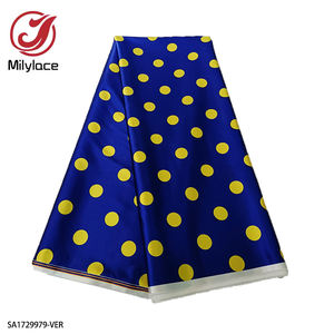 Vente en gros Kente Design Polyester Tissu africain en <span class=keywords><strong>satin</strong></span> imprimé à la cire pour <span class=keywords><strong>robe</strong></span> - Product Image 6