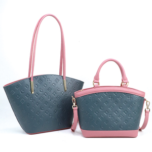 Bolso de Mano de Cuero PU con Patrón Repujado para Mujer, Bolso Tote de Gran Capacidad para Compras Diarias - Product Image 2