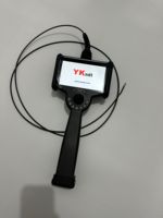Vidéoscope industriel ultra-fin de 0,95 mm avec écran tactile de 6 mm, sonde étanche IP67, tube à changement rapide pour l'inspection des petits trous