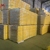 Poutre en bois H20 jaune, prix de la poutre H20, échafaudage pour la construction