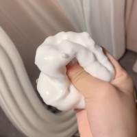 Balle anti-stress souple en tofu faite à la main, moulable, à rebond lent, jouet sensoriel pour la relaxation musculaire, en PU et silicone, pour filles et garçons