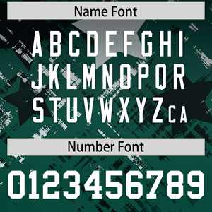 Maillot de football américain personnalisé noir vert minuit avec dégradé étoilé - Product Image 4