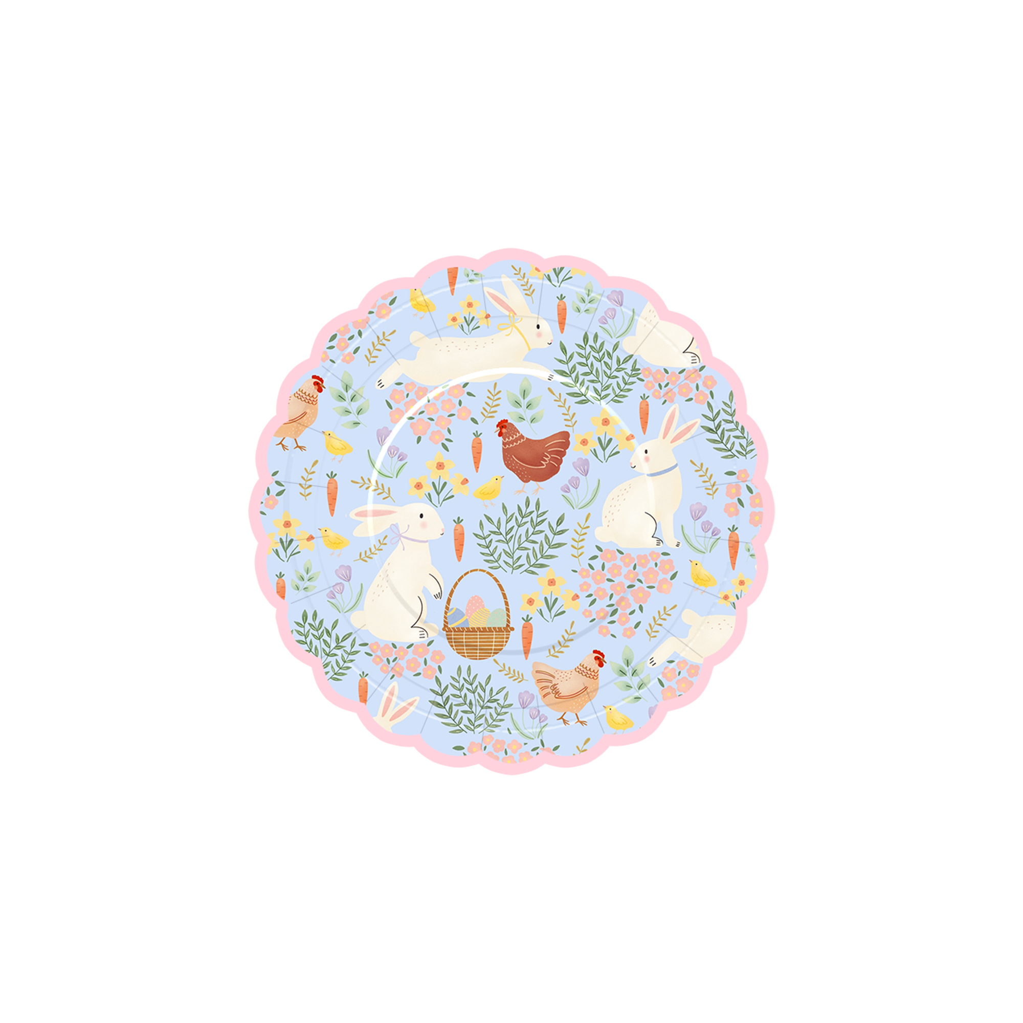 7inch paper plate*8pcs