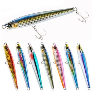 Señuelo de Pesca Artificial de 12 Colores, 110 mm, 50 g, Tipo Lápiz de Largo Alcance, con Dos Anzuelos Triples, Hundimiento Rápido, para Pesca en Agua Salada y Dulce - Product Image 3