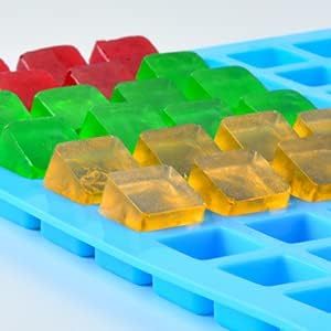 126 cavités petit <span class=keywords><strong>moule</strong></span> carré en silicone gouttes de chocolat <span class=keywords><strong>moule</strong></span> chien friandises casserole/moules à bonbons gommeux pour ganache gelée caramels biscuits - Product Image 6