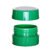 5g 10g 15g 30g Double vide cosmétique emballage conteneur en plastique PP matériel corps gommage pot avec couvercle
