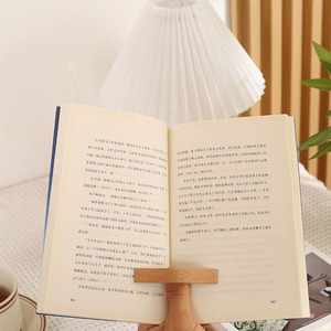 Portatelibro in legno di noce fatto <span class=keywords><strong>a</strong></span> <span class=keywords><strong>mano</strong></span> anello per il pollice per la lettura di Logo personalizzato <span class=keywords><strong>segnalibri</strong></span> di lettura in legno - Product Image 5