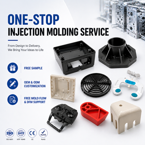 Herramientas de Precisión, Entrega Rápida, Accesorios de Plástico Moldeados <span class=keywords><strong>por</strong></span> Inyección, <span class=keywords><strong>Moldeo</strong></span> <span class=keywords><strong>por</strong></span> Compresión, Servicio de Ingeniería Plástica Personalizada - Product Image 1